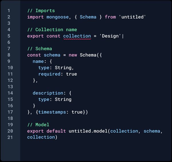 ESLintが動作しているVisual Studioのコードウィンドウのスクリーンショット：IDE内のESLintエラーに下線を引いています。